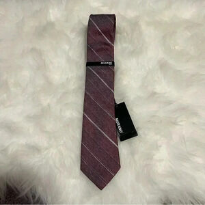 Murano men’s 100% silk tie striped